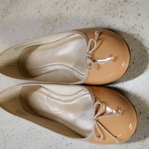 J. Crew Nude Ballet Flats